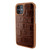 Piel Frama 861 Brown Crocodile LuxInlay Leather Case for Apple iPhone 12 mini