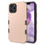 MyBat TUFF Subs Hybrid Case for Apple iPhone 12 Pro Max (6.7) - Rose Gold / Black