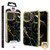 MyBat TUFF Kleer Hybrid Case for Apple iPhone 12 Pro Max (6.7) - Black Marbling / Electroplating Gold