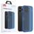 MyBat Pro Shade Series Hybrid Case for Apple iPhone 12 Pro Max (6.7) - Semi Transparent Navy Blue