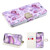 MyBat MyJacket Wallet Diamond Series for Apple iPhone 12 Pro Max (6.7) - Fresh Purple Flowers