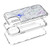 MyBat TUFF Kleer Hybrid Case for Apple iPhone 12 mini (5.4) - White Marbling / Electroplating Silver