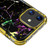 MyBat TUFF Kleer Hybrid Case for Apple iPhone 12 mini (5.4) - Black Marbling / Electroplating Gold