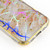 MyBat TUFF Kleer Hybrid Case for Apple iPhone 12 mini (5.4) - Pale Yellow Marbling / Electroplating Gold