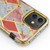 MyBat TUFF Kleer Hybrid Case for Apple iPhone 12 mini (5.4) - Electroplated Pink Marble / Electroplating Gold