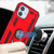 Airium Anti-Drop Hybrid Protector Case (with Ring Stand) for Apple iPhone 12 mini (5.4) - Red / Black