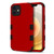 MyBat TUFF Hybrid Protector Case [Military-Grade Certified] for Apple iPhone 12 mini (5.4) - Titanium Red / Black