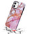 MyBat Fuse Hybrid Protector Cover for Apple iPhone 12 mini (5.4) - Purple Marbling / Black
