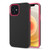 MyBat Fuse Hybrid Protector Cover for Apple iPhone 12 mini (5.4) - Rubberized Black / Metallic Red