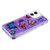 Airium Glitter Hybrid Protector Case for Apple iPhone 12 mini (5.4) - Butterfly Dancing & Purple Quicksand (Hearts)