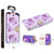 MyBat MyJacket Wallet Diamond Series for Apple iPhone 12 mini (5.4) - Fresh Purple Flowers