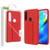 Airium Hybrid Case (with Foldable Stand) for Motorola Moto G Power - Red