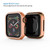 Airium Electroplated Apple Watch Case (with Diamonds) for Apple Watch Series 4 40mm - Rose Gold