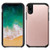 Asmyna Astronoot Protector Cover for Apple iPhone XS/X - Rose Gold / Black