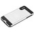 Asmyna Brushed Hybrid Protector Cover for Apple iPhone XS Max - Silver / Black