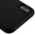 Asmyna Hybrid Protector Cover (with Magnetic Metal Stand) for Apple iPhone XS Max - Black Brushed & Carbon Fiber Accent / Black