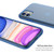 MyBat Pro Shade Series Hybrid Case for Apple iPhone 11 - Semi Transparent Navy Blue