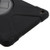 MyBat Rotatable Stand Protector Cover (with Wristband) for Apple iPad Air 2 (A1566,A1567) - Black / Black
