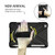MyBat Rotatable Stand Protector Cover (with Wristband) for Apple iPad mini (2019) - Black / Black