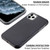 MyBat Fuse Hybrid Protector Cover for Apple iPhone 11 Pro - Black Carbon Fiber Texture / Iron Gray