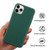 MyBat Liquid Silicone Protector Cover for Apple iPhone 11 Pro - Midnight Green