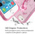 MyBat Full Glitter TUFF Hybrid Protector Cover for Apple iPhone 5s/5 - Butterfly Flowers (Pink) Diamante