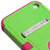 MyBat TUFF Hybrid Protector Cover (with Stand)[Military-Grade Certified] for Apple iPod touch (5th generation) - Natural Pearl Green / Electric Pink