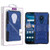 Asmyna Advanced Armor Stand Protector Cover for Nokia C5 Endi - Dark Blue / Black