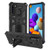 Asmyna Sturdy Hybrid Protector Cover (with Stand) for Samsung Galaxy A21 - Black / Black