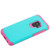 Asmyna Astronoot Protector Cover for Samsung Galaxy S9 - Teal Green / Hot Pink