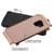 Asmyna Astronoot Protector Cover for Samsung Galaxy S9 - Rose Gold Lychee Grain(Rose Gold Plating) / Black