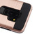 Asmyna Brushed Hybrid Protector Cover for Samsung Galaxy S9 Plus - Rose Gold / Black