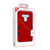 MyBat TUFF Hybrid Protector Cover [Military-Grade Certified] for Lg K51 - Titanium Red / Black