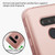 MyBat TUFF Hybrid Protector Cover [Military-Grade Certified] for Lg V40 ThinQ - Rose Gold / Rose Gold