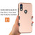 MyBat TUFF Subs Hybrid Case for Motorola Moto E (2020) - Rose Gold / Black