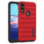 MyBat Fusion Protector Cover for Motorola Moto E (2020) - Red Dots Textured / Black