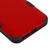 MyBat TUFF Hybrid Protector Cover [Military-Grade Certified] for Motorola Moto G Stylus - Titanium Red / Black