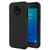 MyBat Fuse Hybrid Protector Cover for Samsung J260 (Galaxy J2 Core) - Rubberized Black / Black