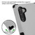 MyBat TUFF Hybrid Protector Cover [Military-Grade Certified] for Samsung Galaxy Note 10 (6.3) - Natural Gray / Black