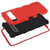 MyBat TUFF Hybrid Protector Cover [Military-Grade Certified] for Samsung Galaxy S10 5G - Titanium Red / Black