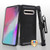 MyBat 3-in-1 Kinetic Hybrid Protector Cover Combo (with Black Holster)(with Full-coverage Screen Protector) for Samsung Galaxy S10 5G - Black / Black