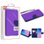 MyBat Liner MyJacket Wallet Crossgrain Series for Samsung Galaxy S20 Ultra (6.9) - Purple Pattern / Dark Blue