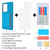 MyBat Poket Hybrid Protector Cover (with Back Film) for Samsung Galaxy S20 Ultra (6.9) - Blue / Gray