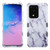 MyBat TUFF Hybrid Protector Cover [Military-Grade Certified] for Samsung Galaxy S20 Ultra (6.9) - White Marbling / Iron Gray