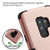 MyBat TUFF Hybrid Protector Cover [Military-Grade Certified] for Samsung Galaxy S9 Plus - Rose Gold Brushed / Black