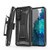 MyBat Pro Warrior Series Case with Holster for Samsung Galaxy S21 - Black