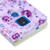 MyBat MyJacket Wallet Diamond Series for Motorola Moto G Play (2021) - Fresh Purple Flowers