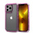 MyBat Hybrid Protector Cover for Apple iPhone 13 Pro (6.1) - Transparent Pink / Transparent Clear