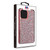 MyBat Encrusted Rhinestones Hybrid Case for Apple iPhone 13 Pro (6.1) - Electroplated Pink / Pink