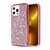 MyBat Encrusted Rhinestones Hybrid Case for Apple iPhone 13 Pro (6.1) - Electroplated Pink / Pink